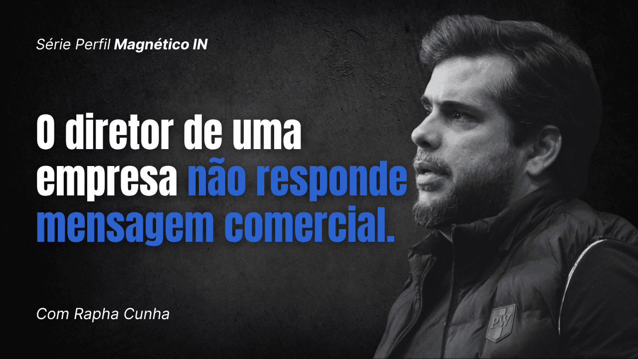 Como o consultor SEM time chega no diretor de uma empresa e ainda é BEM recebido